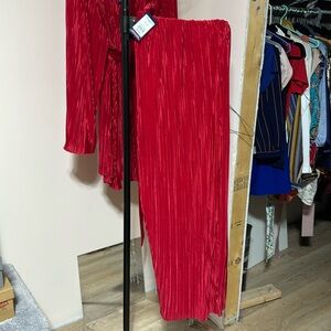 Smash+Tess NWT 4XL Festive Red Tasia Wide Leg Pant